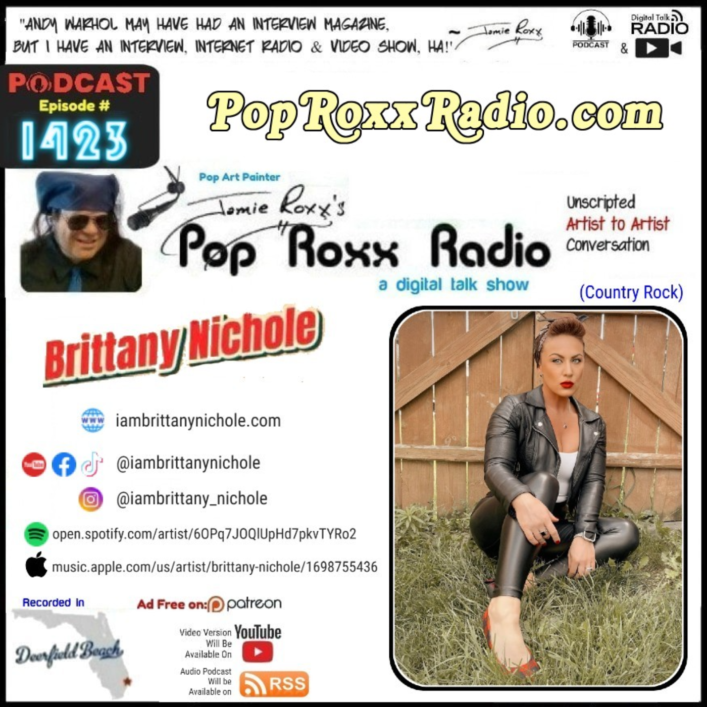 Jamie Roxx\'s Pop Roxx Radio Talk Show