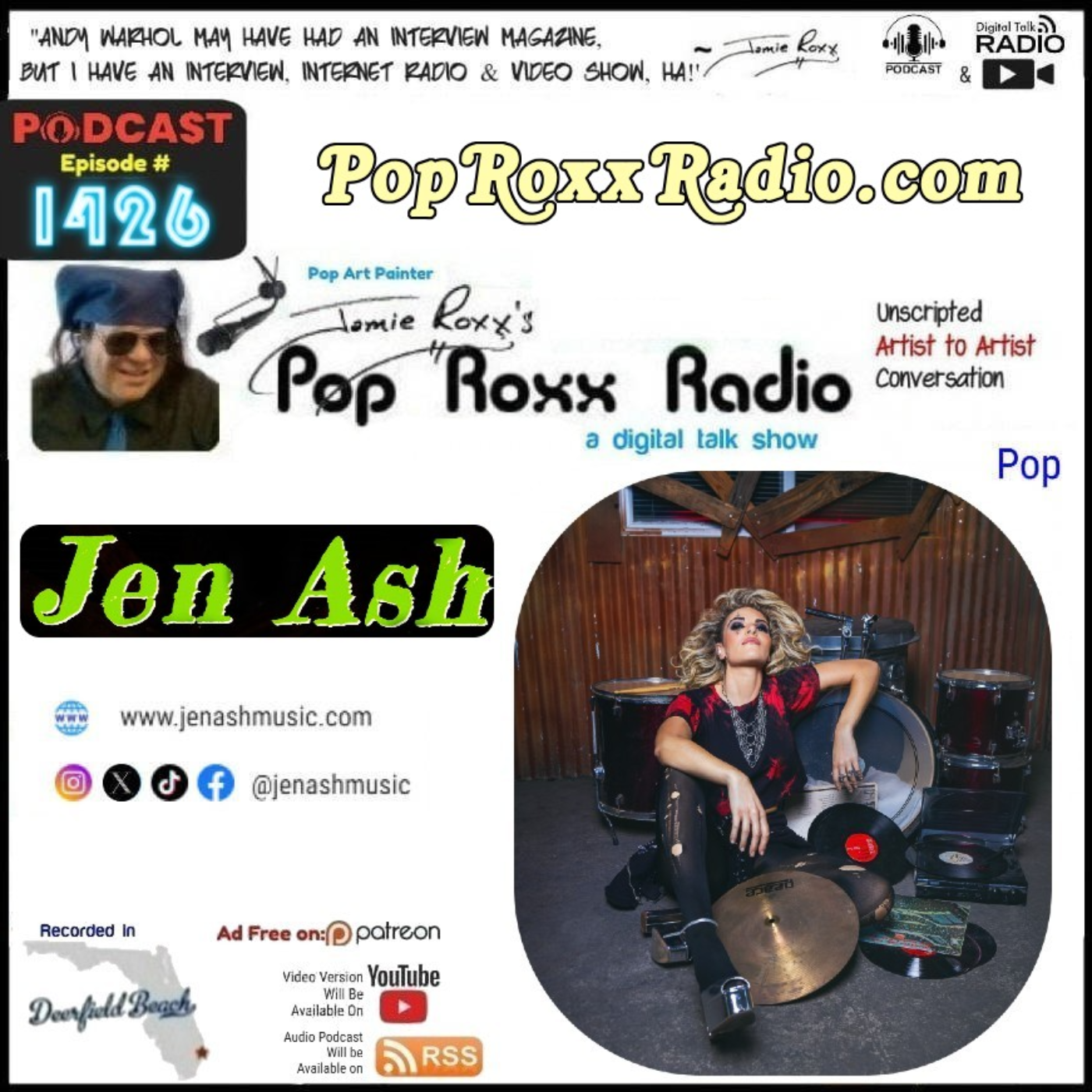 Jamie Roxx\'s Pop Roxx Radio Talk Show