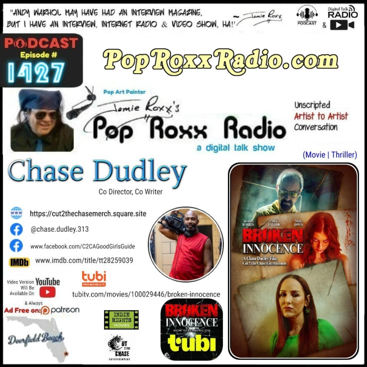 Jamie Roxx\'s Pop Roxx Radio Talk Show
