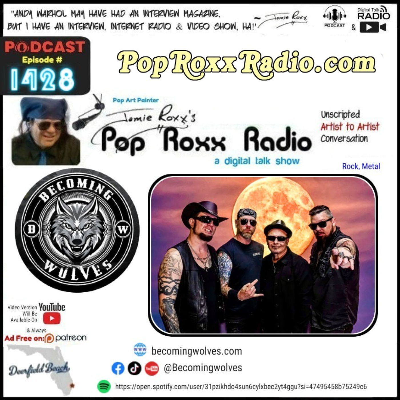 Jamie Roxx\'s Pop Roxx Radio Talk Show