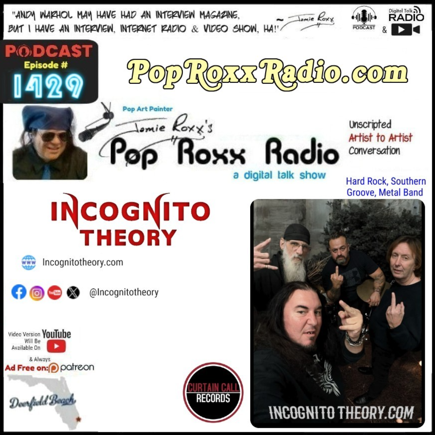Jamie Roxx\'s Pop Roxx Radio Talk Show
