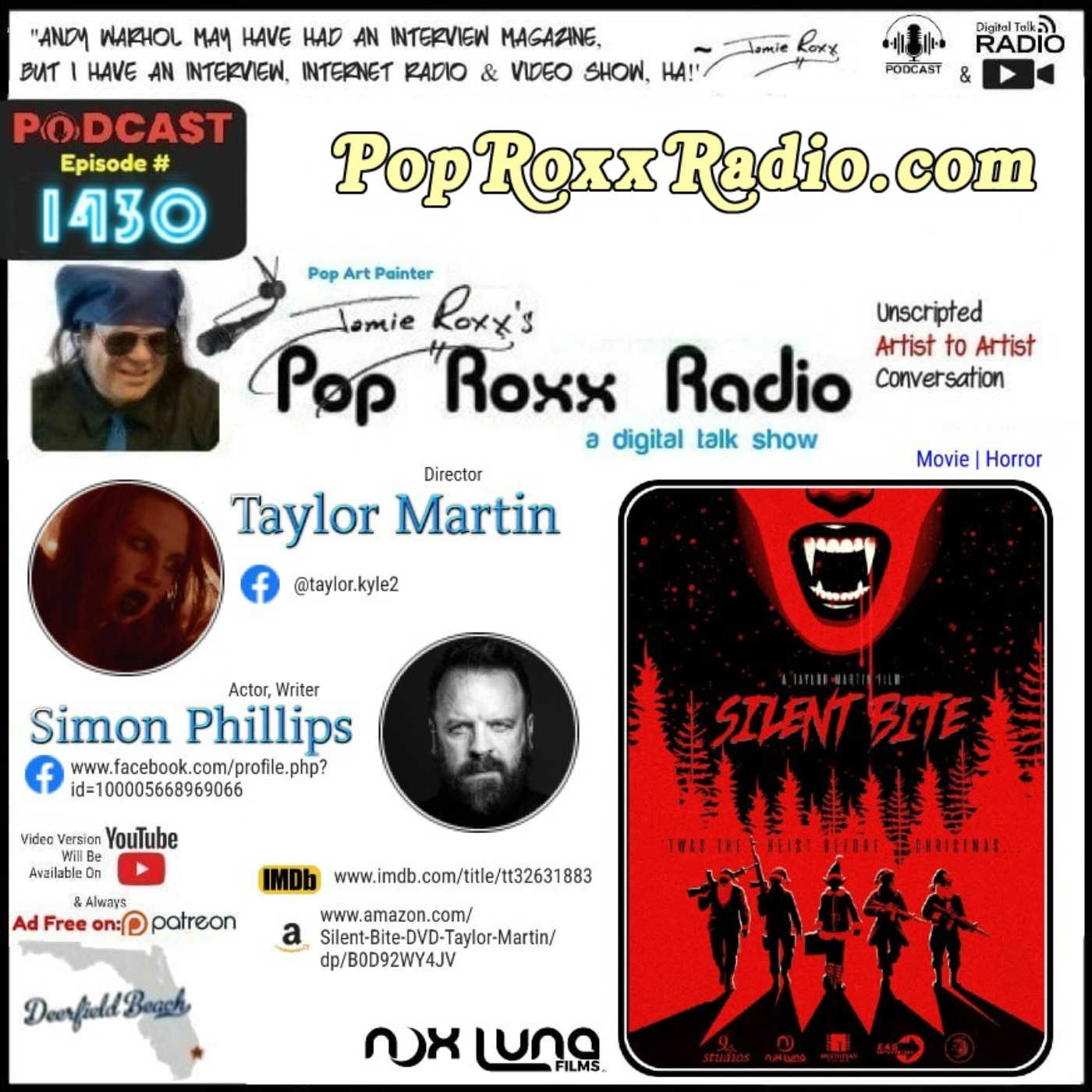 Jamie Roxx\'s Pop Roxx Radio Talk Show