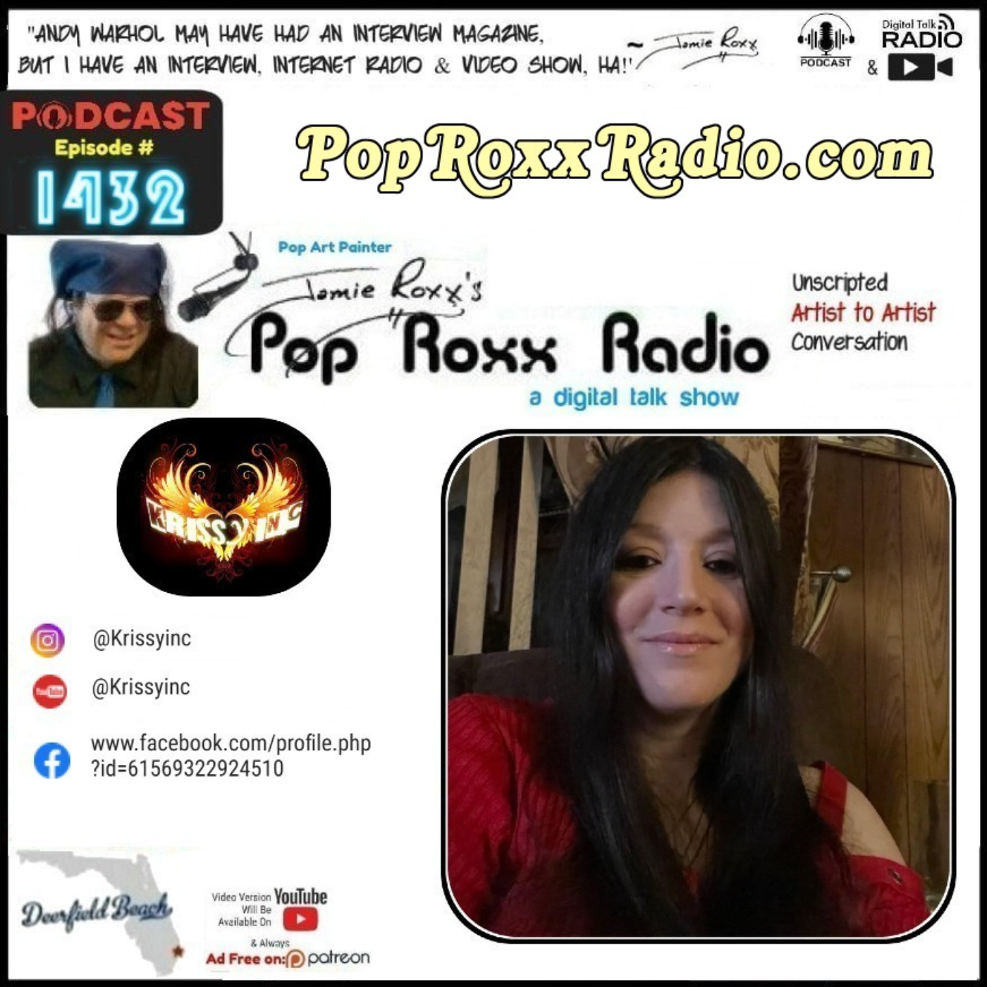 Jamie Roxx\'s Pop Roxx Radio Talk Show