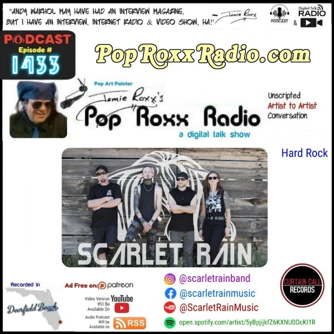 Jamie Roxx\'s Pop Roxx Radio Talk Show
