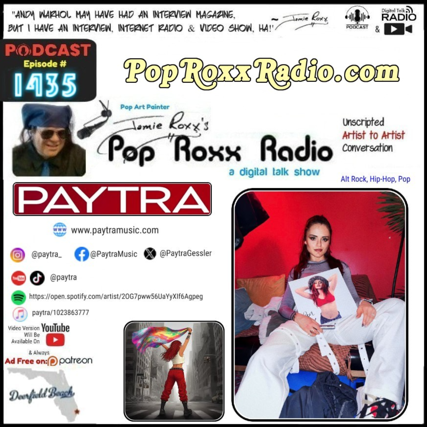 Jamie Roxx\'s Pop Roxx Radio Talk Show
