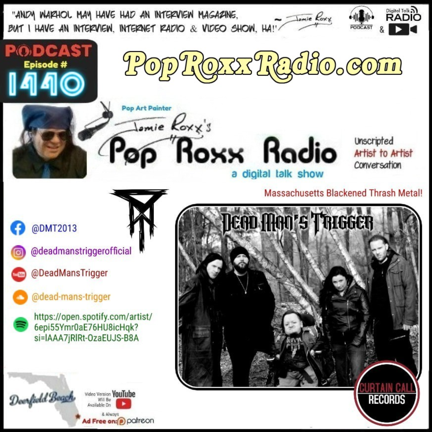 Jamie Roxx\'s Pop Roxx Radio Talk Show