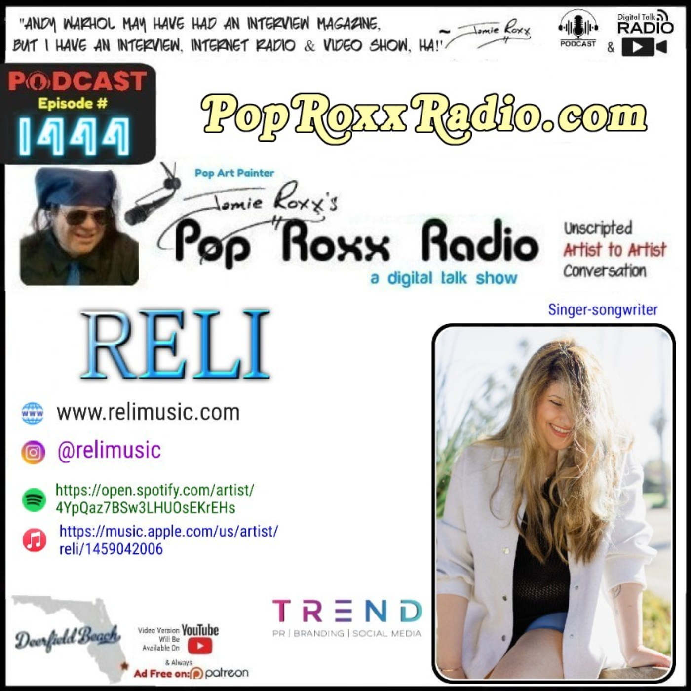 Jamie Roxx\'s Pop Roxx Radio Talk Show