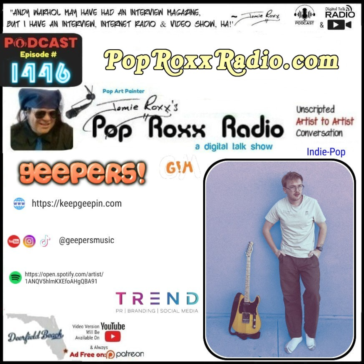 Jamie Roxx\'s Pop Roxx Radio Talk Show
