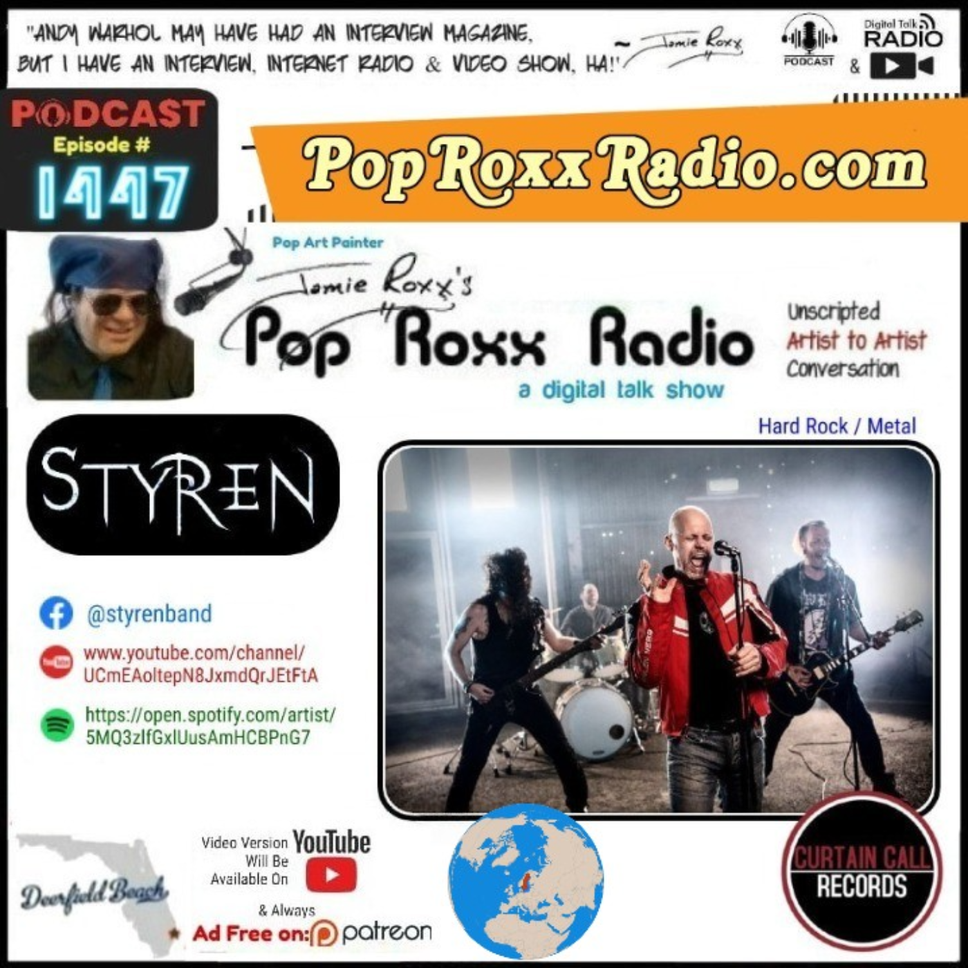 Jamie Roxx\'s Pop Roxx Radio Talk Show