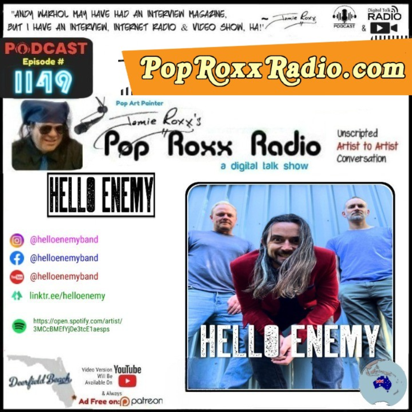 Jamie Roxx\'s Pop Roxx Radio Talk Show