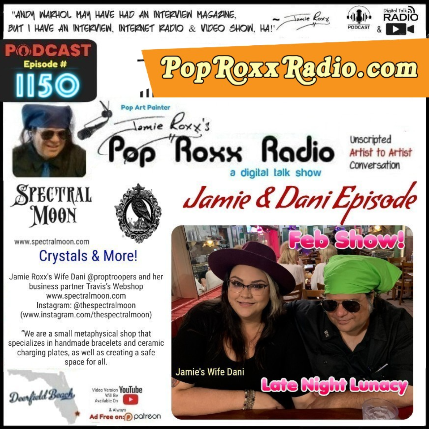 Jamie Roxx\'s Pop Roxx Radio Talk Show