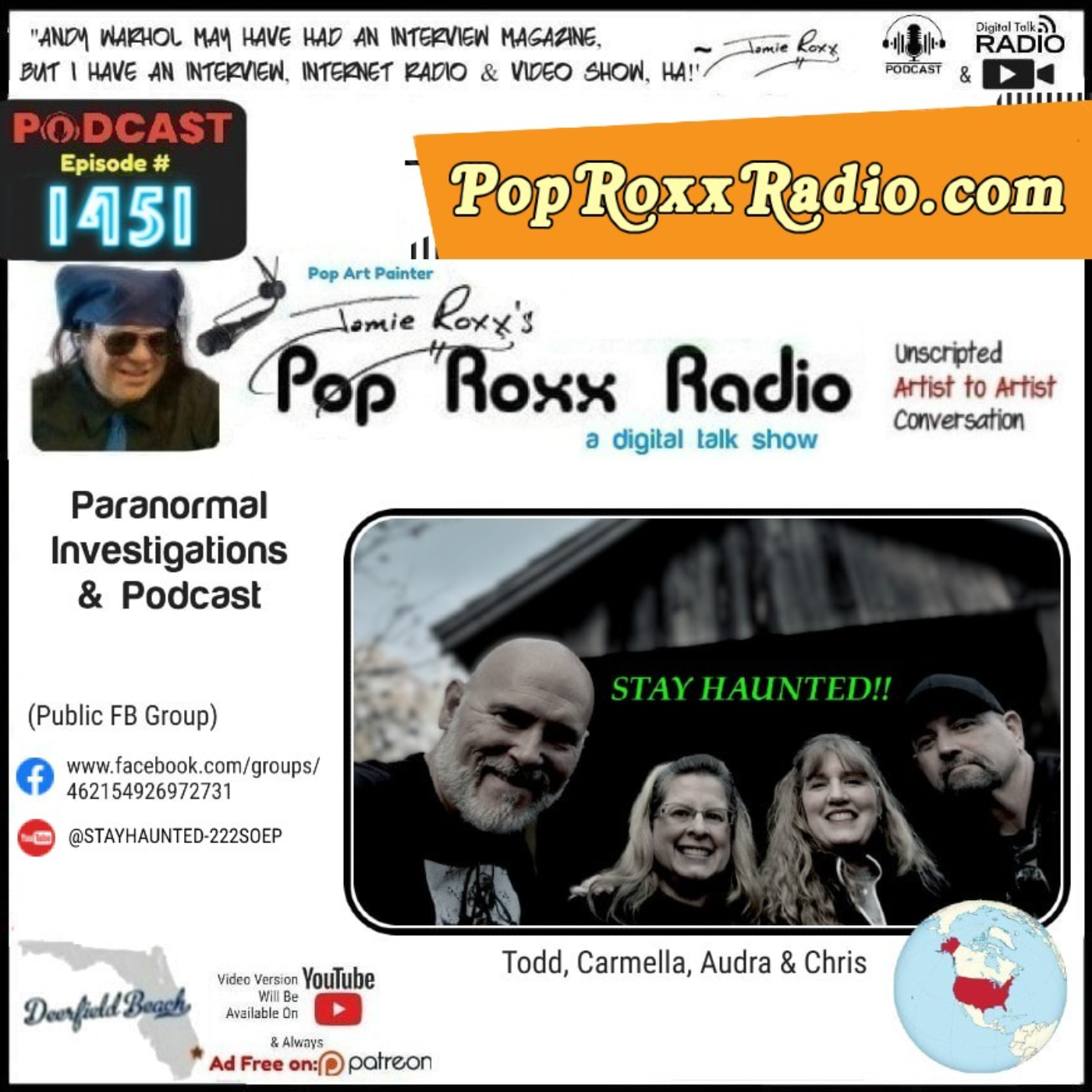 Jamie Roxx\'s Pop Roxx Radio Talk Show