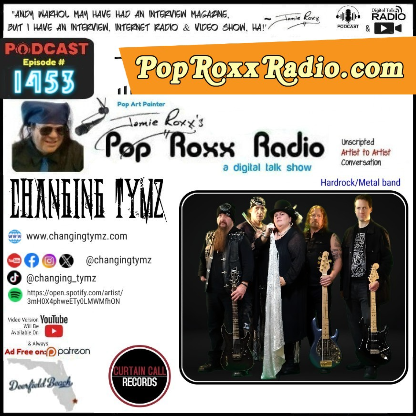 Jamie Roxx\'s Pop Roxx Radio Talk Show