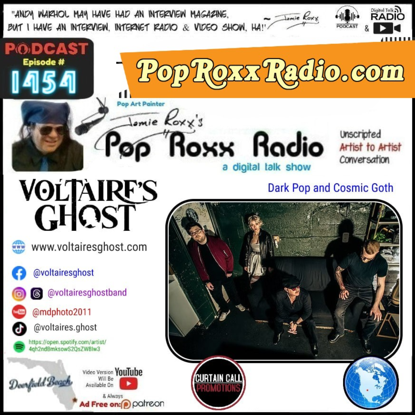 Jamie Roxx\'s Pop Roxx Radio Talk Show