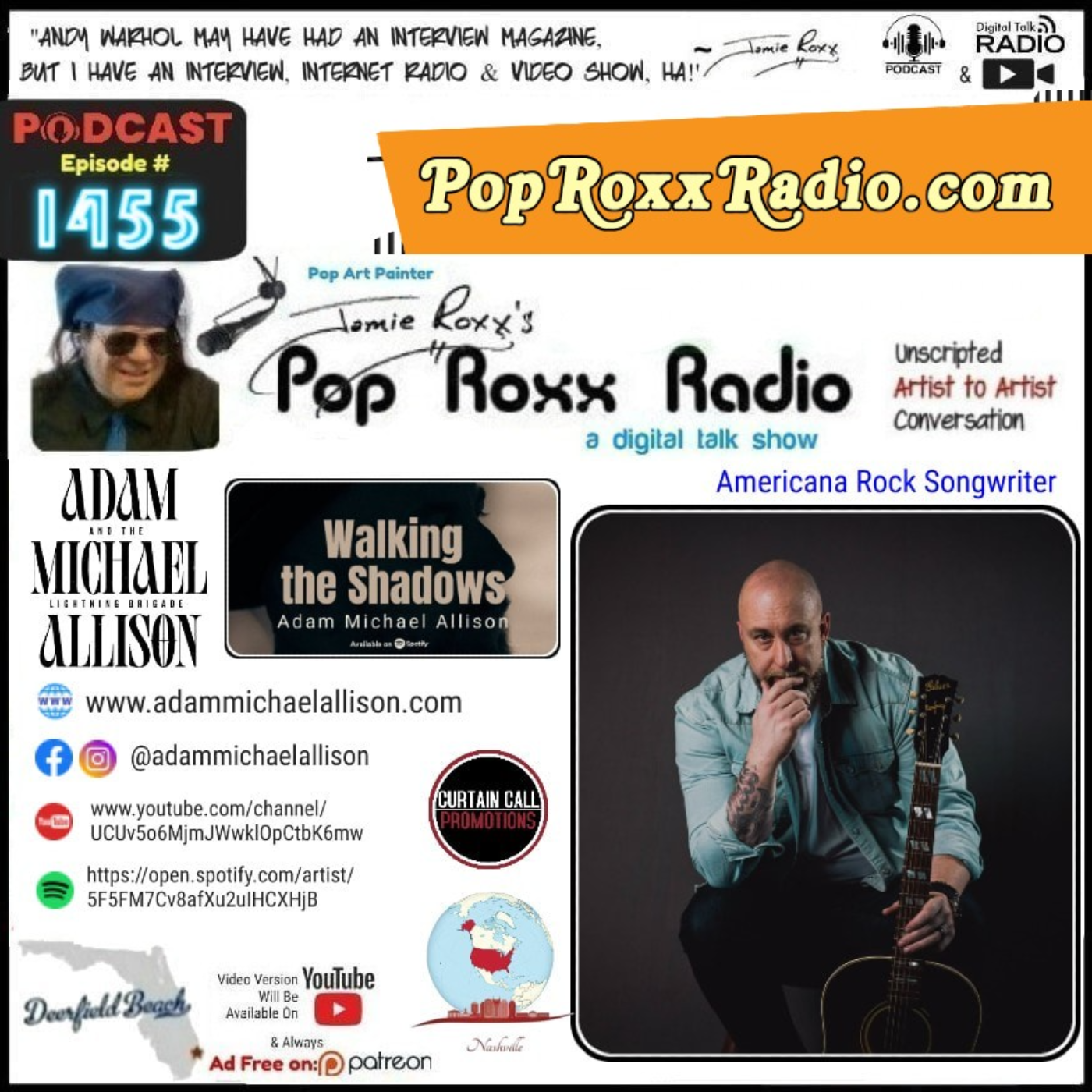 Jamie Roxx\'s Pop Roxx Radio Talk Show