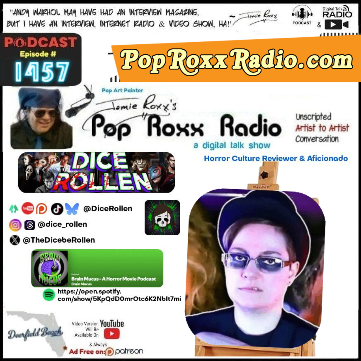 Jamie Roxx\'s Pop Roxx Radio Talk Show