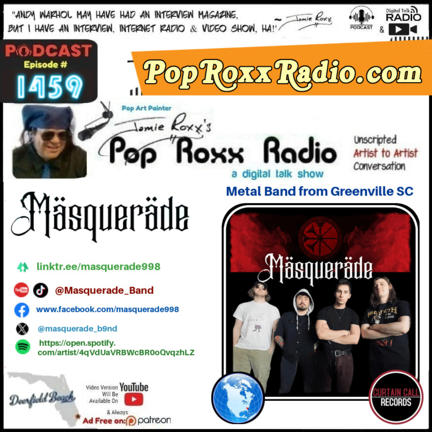 Jamie Roxx\'s Pop Roxx Radio Talk Show