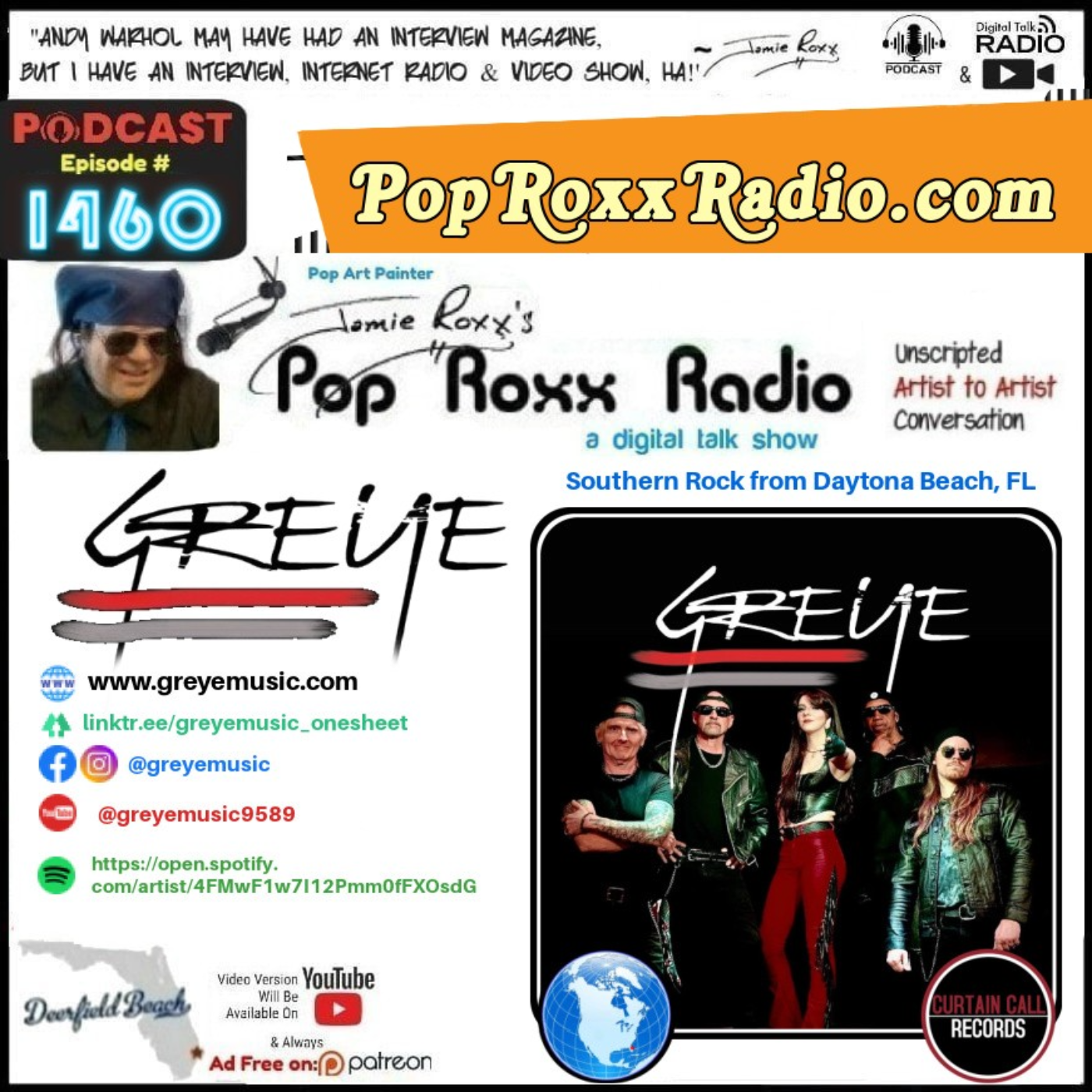 Jamie Roxx\'s Pop Roxx Radio Talk Show