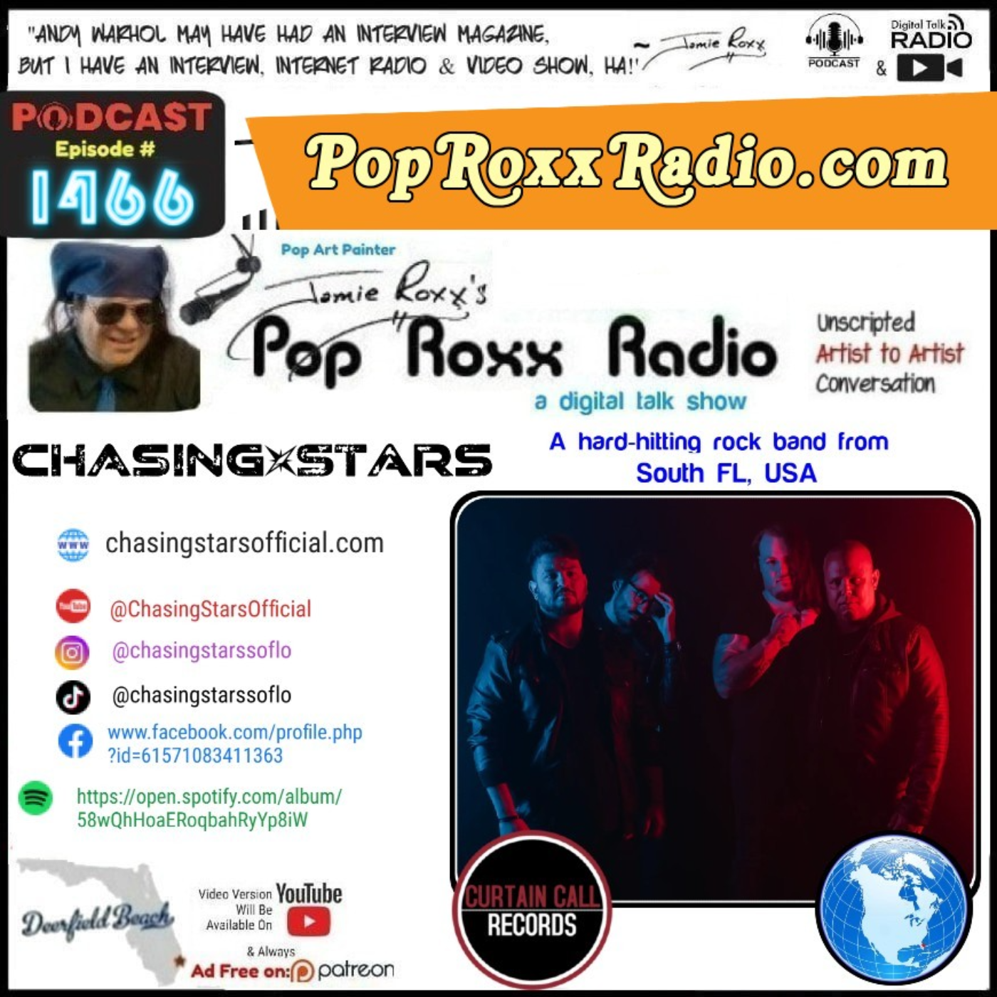 Jamie Roxx\'s Pop Roxx Radio Talk Show