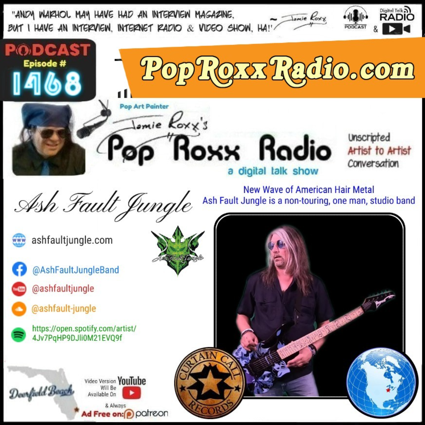 Jamie Roxx\'s Pop Roxx Radio Talk Show