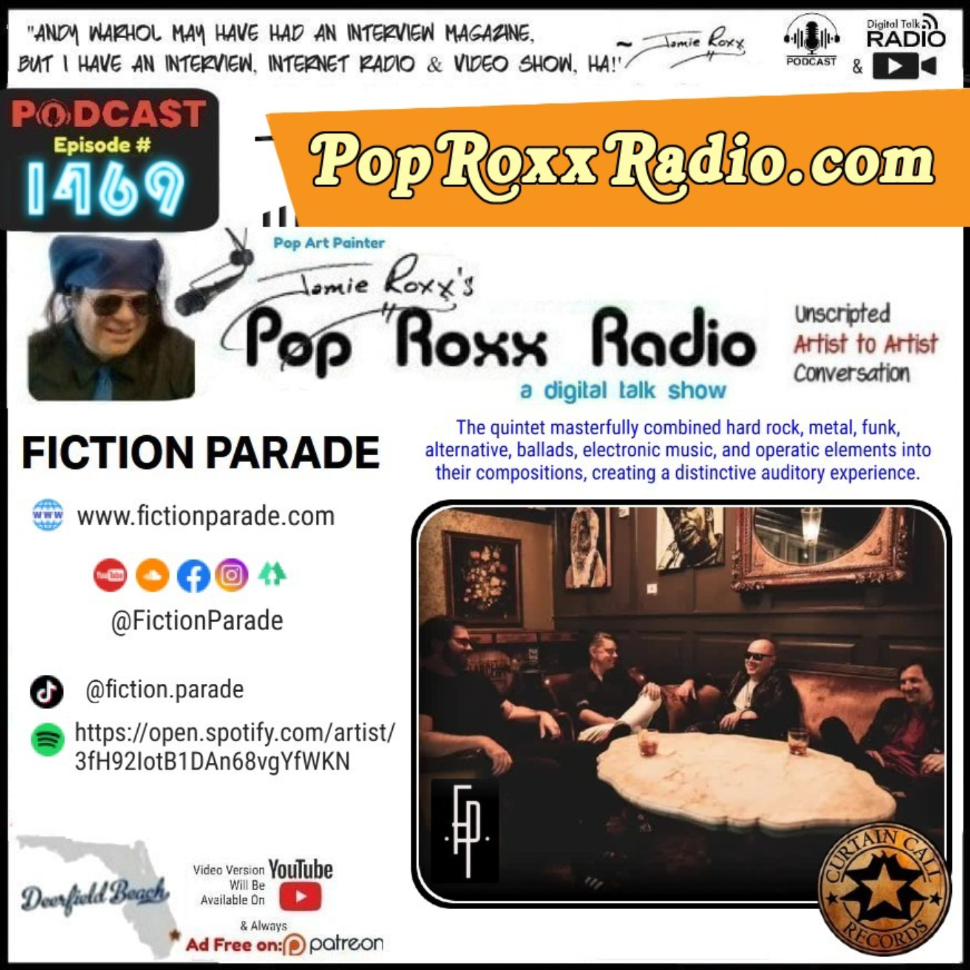 Jamie Roxx\'s Pop Roxx Radio Talk Show