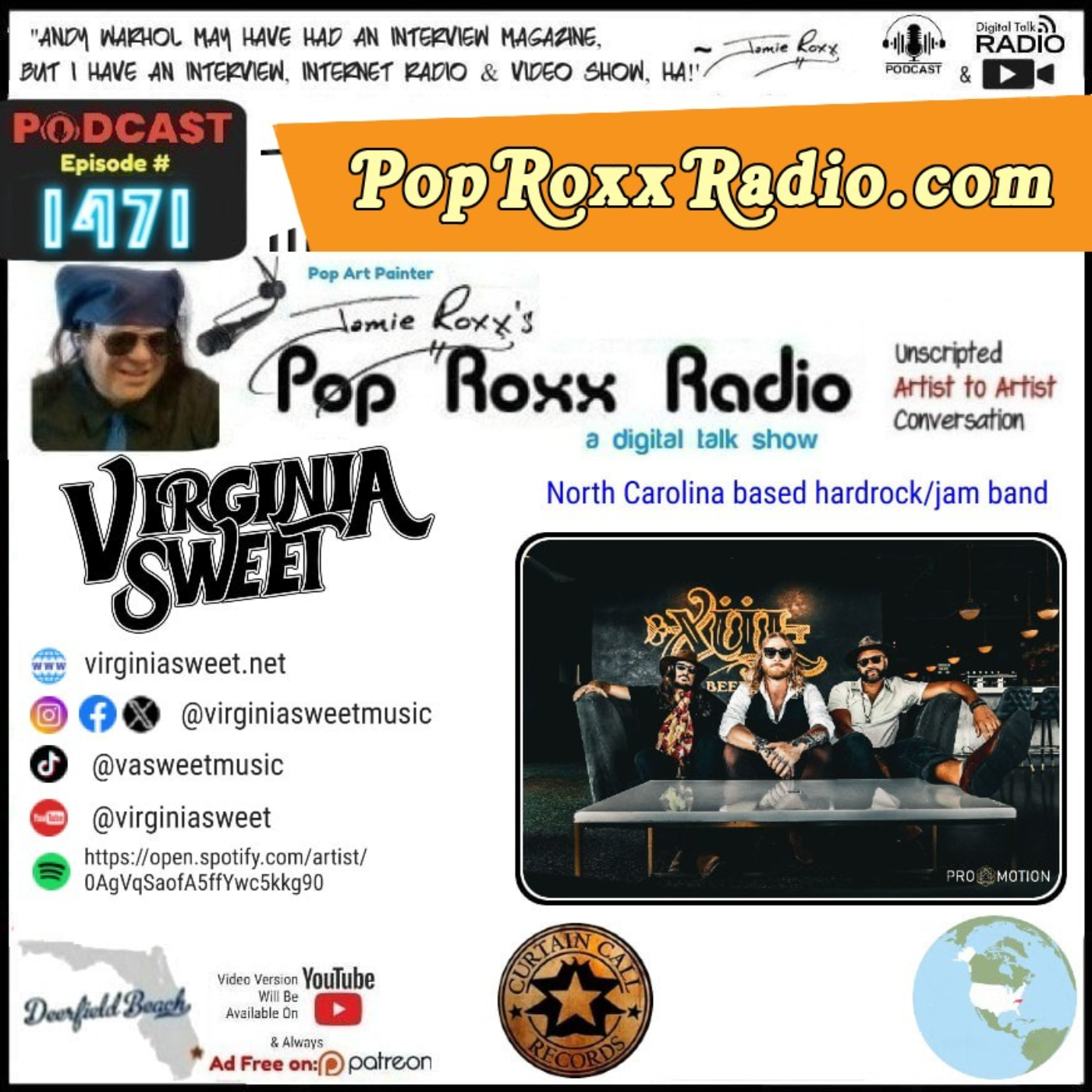 Jamie Roxx\'s Pop Roxx Radio Talk Show