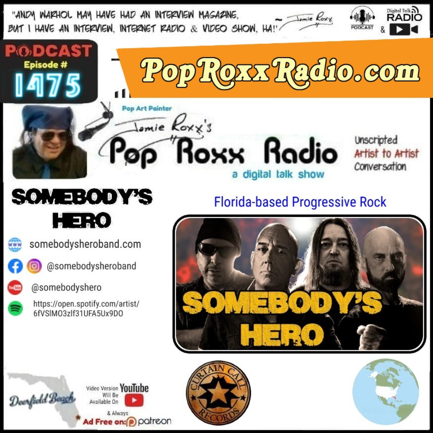 Jamie Roxx\'s Pop Roxx Radio Talk Show