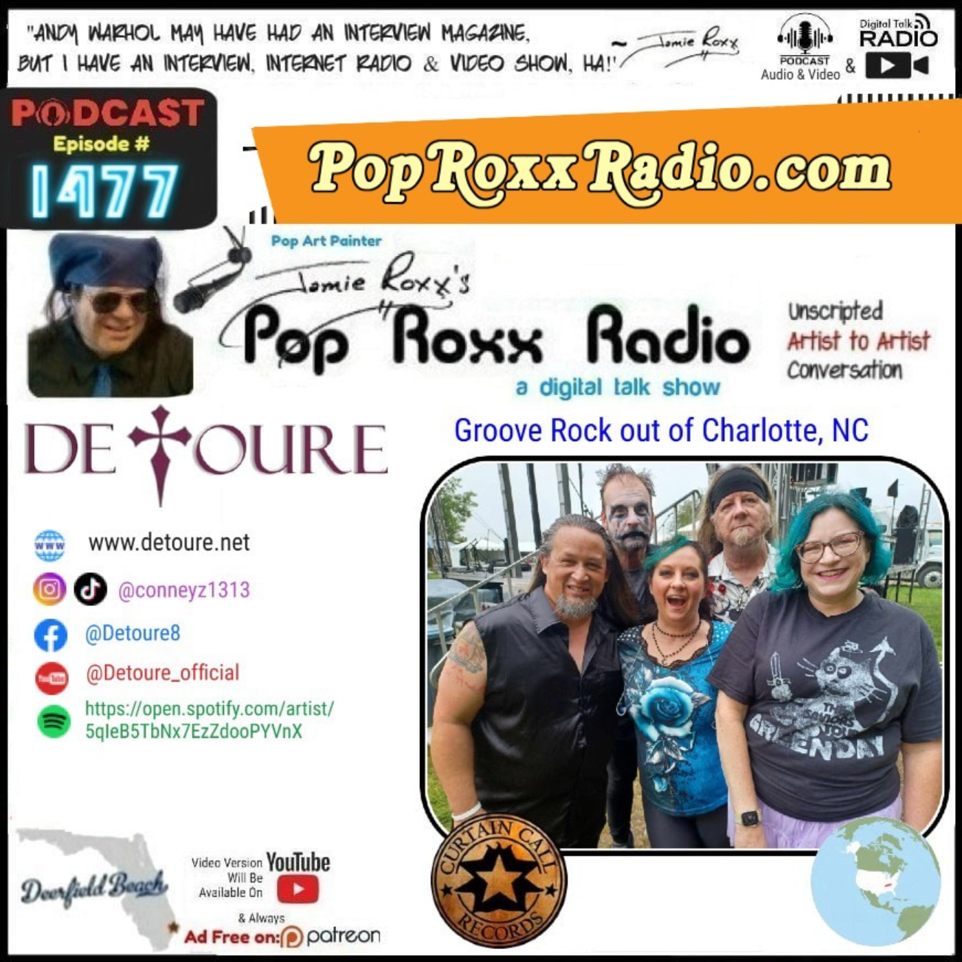 Jamie Roxx\'s Pop Roxx Radio Talk Show
