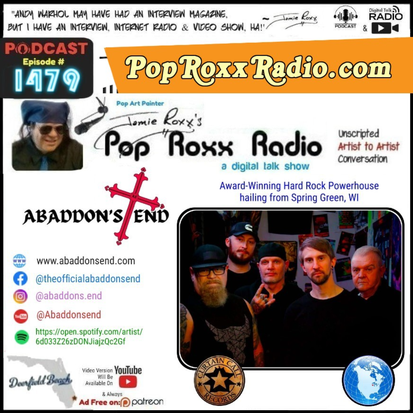 Jamie Roxx\'s Pop Roxx Radio Talk Show