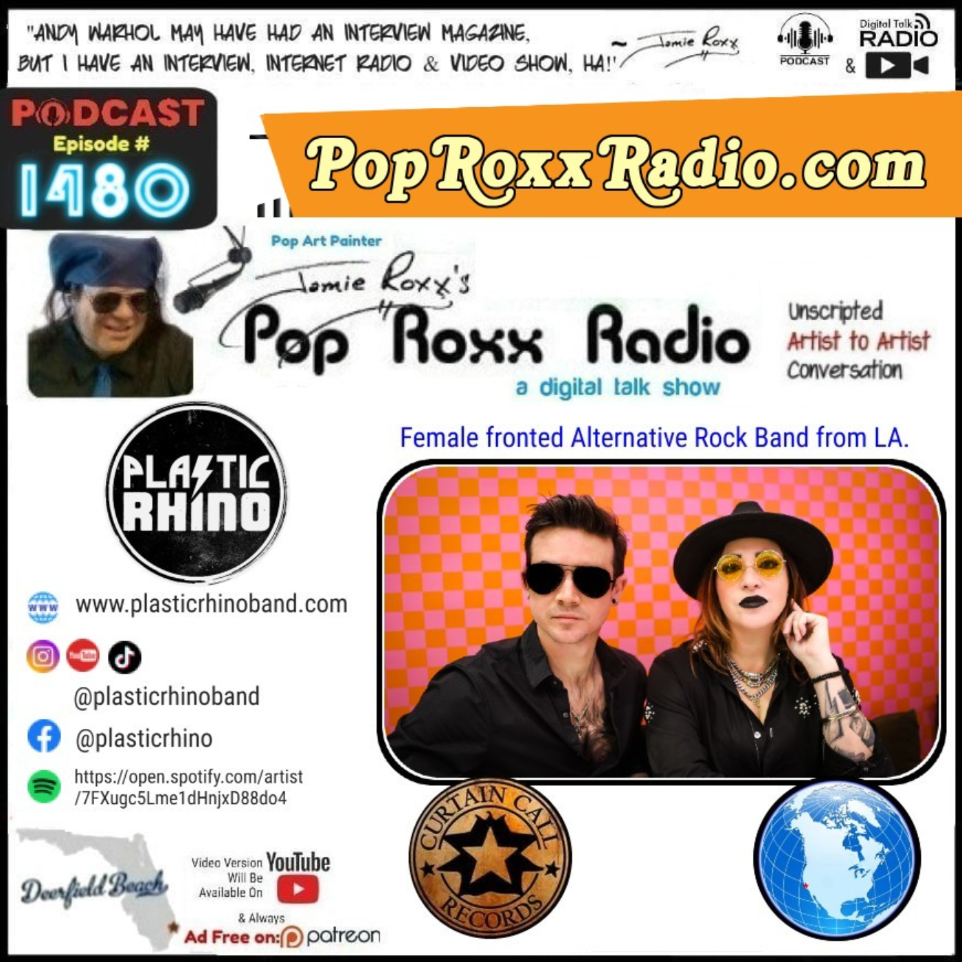 Jamie Roxx\'s Pop Roxx Radio Talk Show