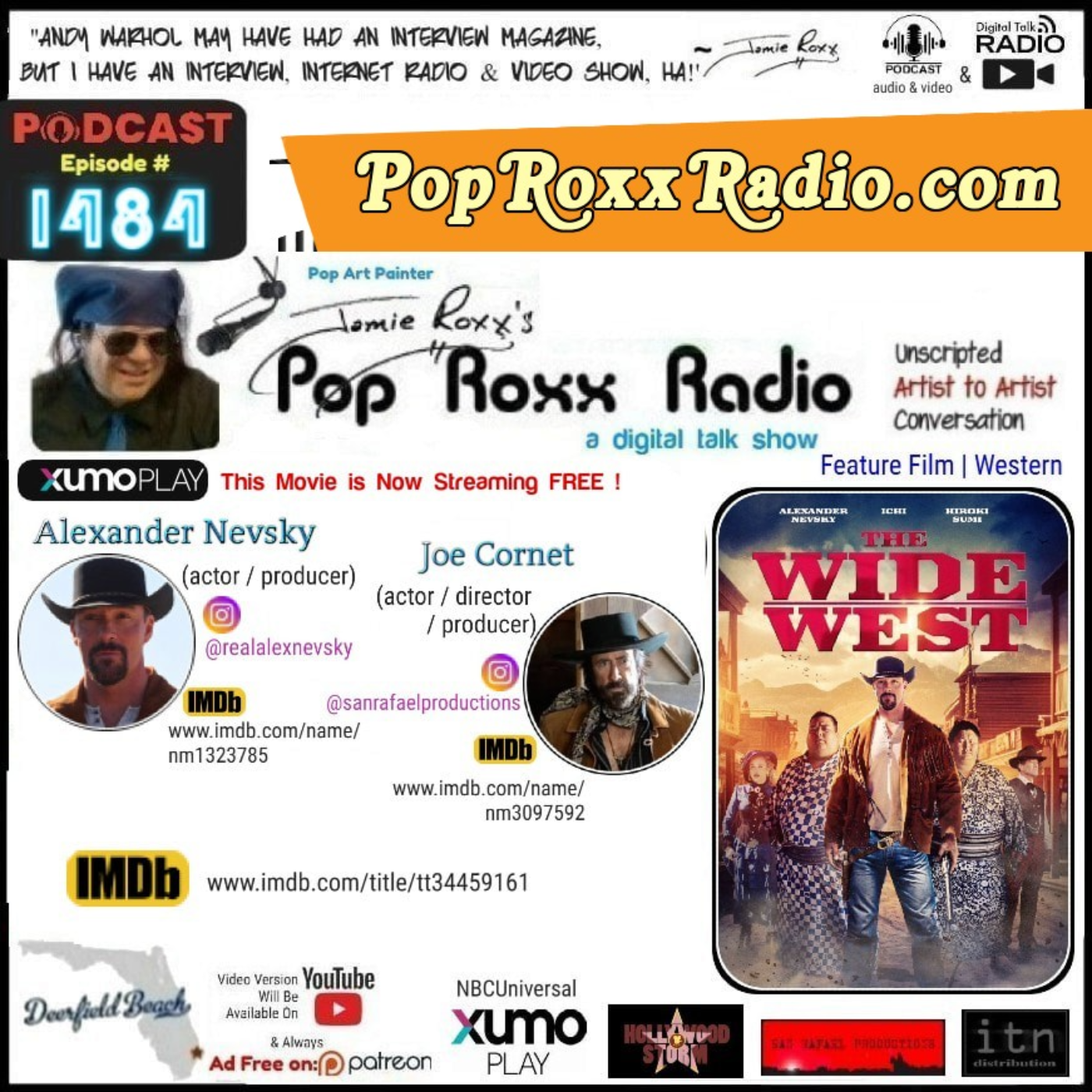 Jamie Roxx\'s Pop Roxx Radio Talk Show