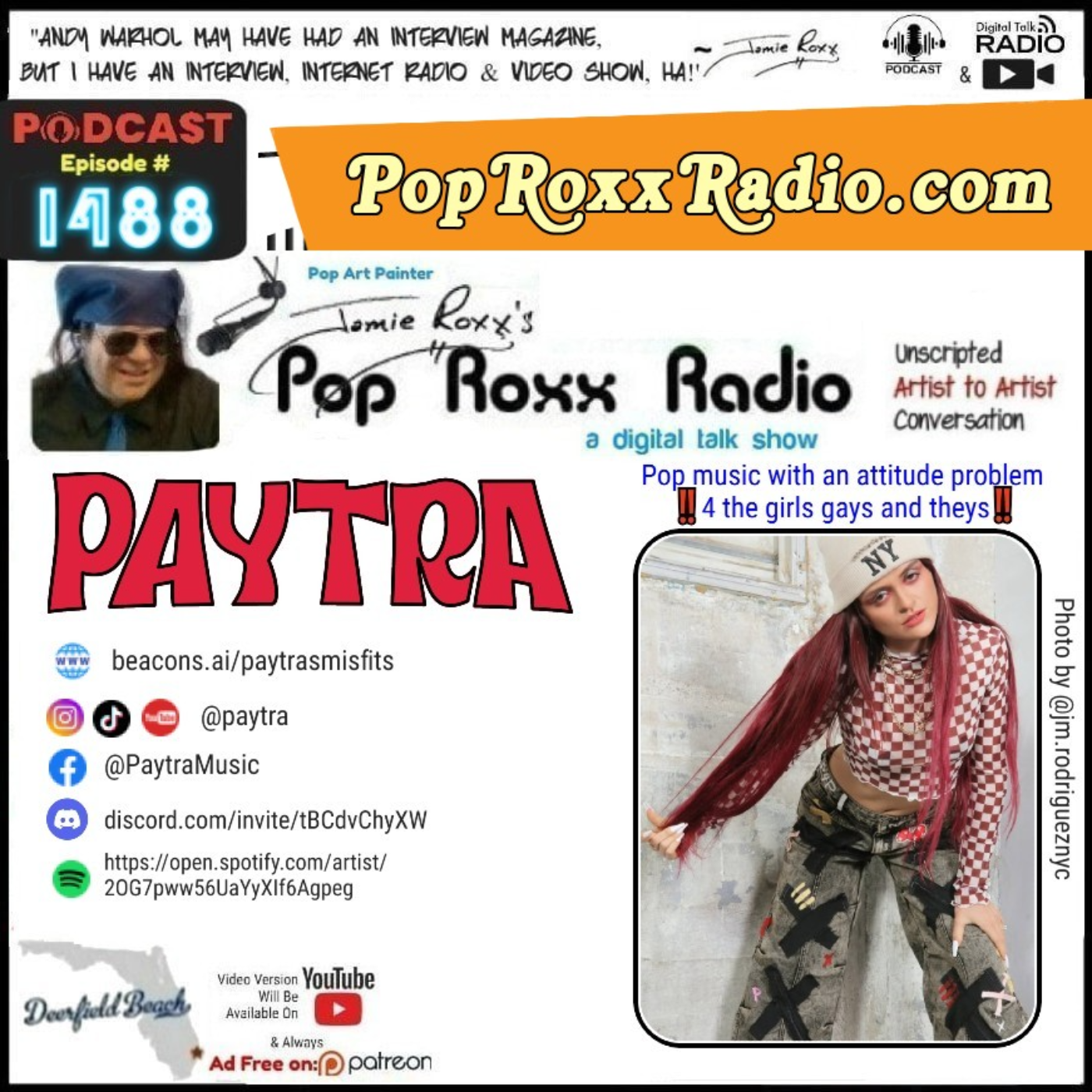 Jamie Roxx\'s Pop Roxx Radio Talk Show