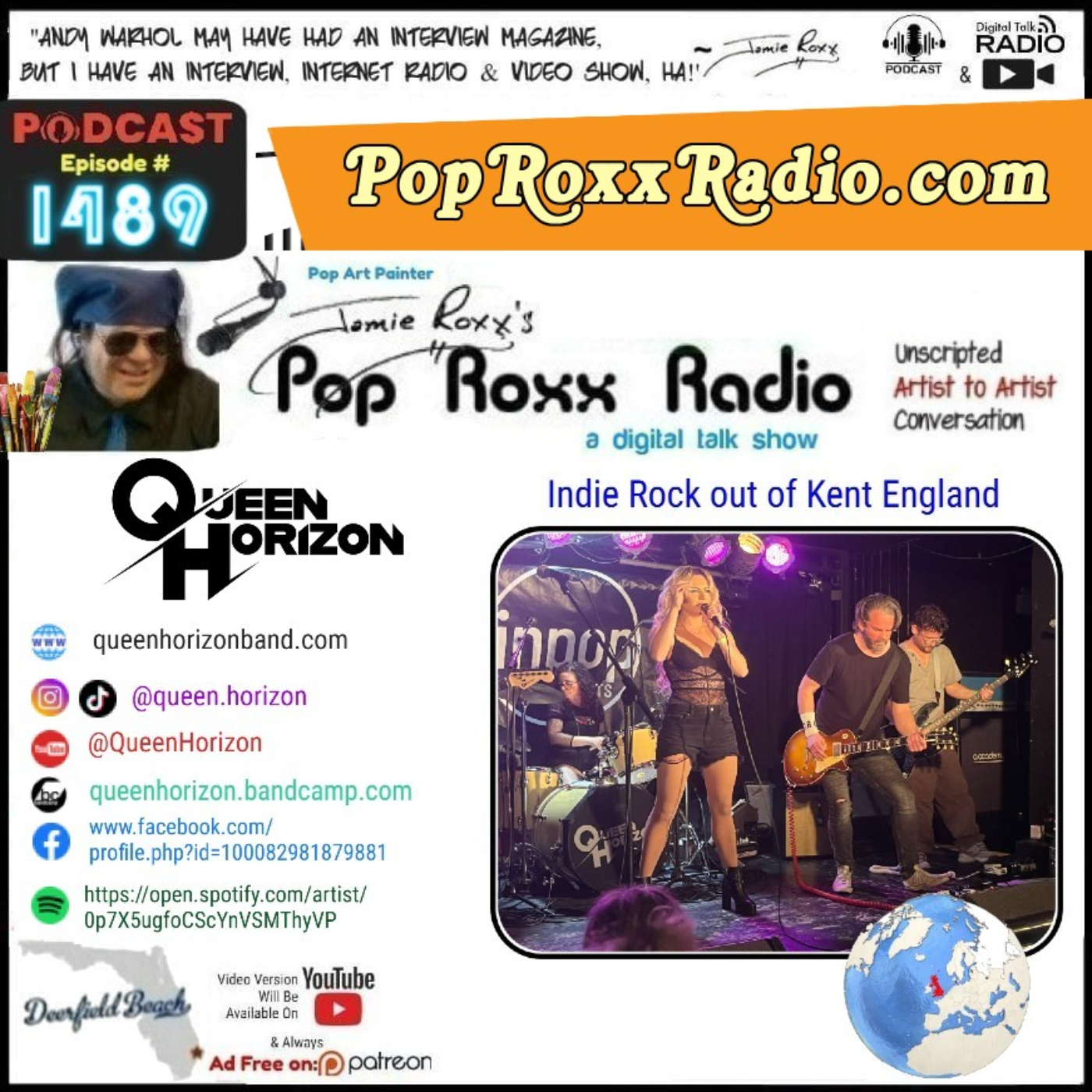 Jamie Roxx\'s Pop Roxx Radio Talk Show