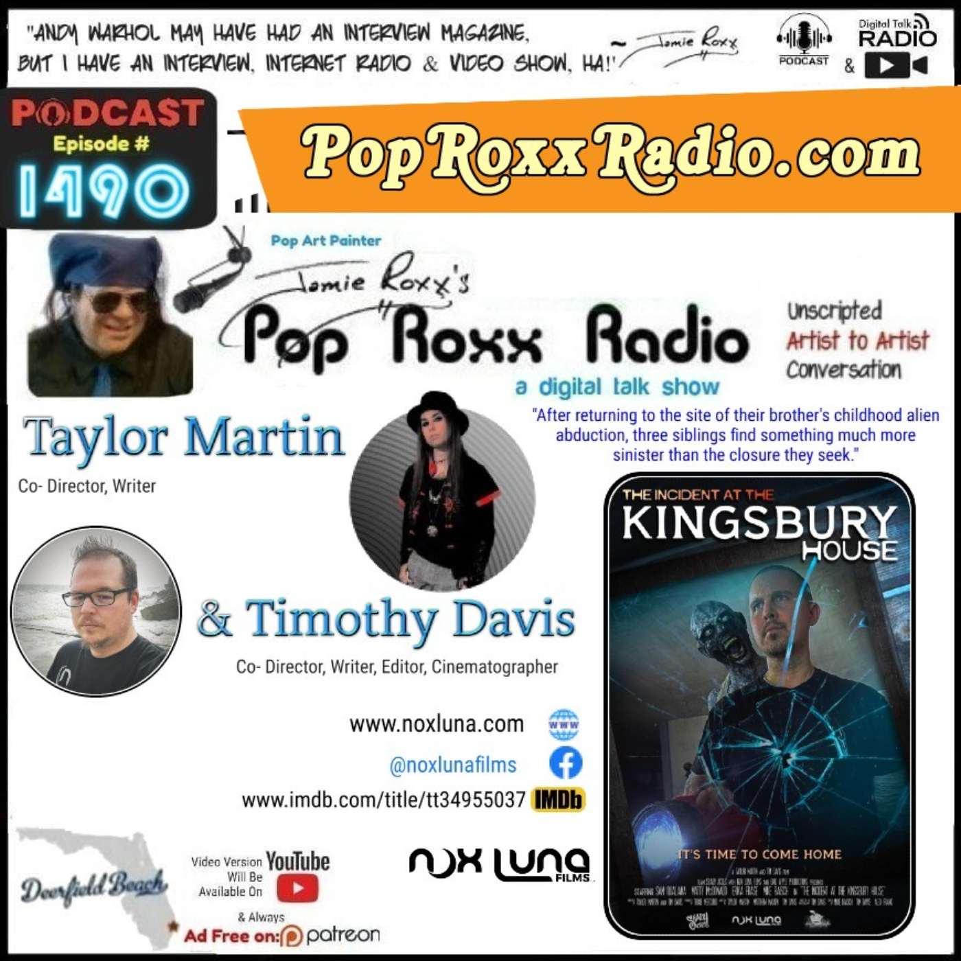 Jamie Roxx\'s Pop Roxx Radio Talk Show