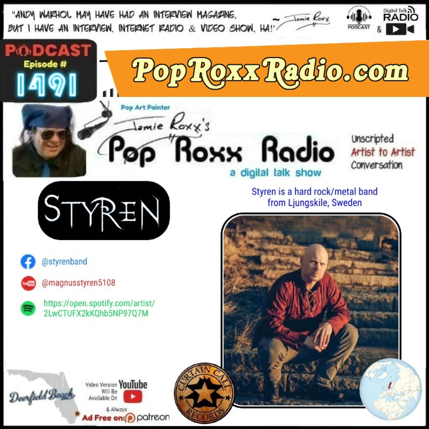 Jamie Roxx\'s Pop Roxx Radio Talk Show