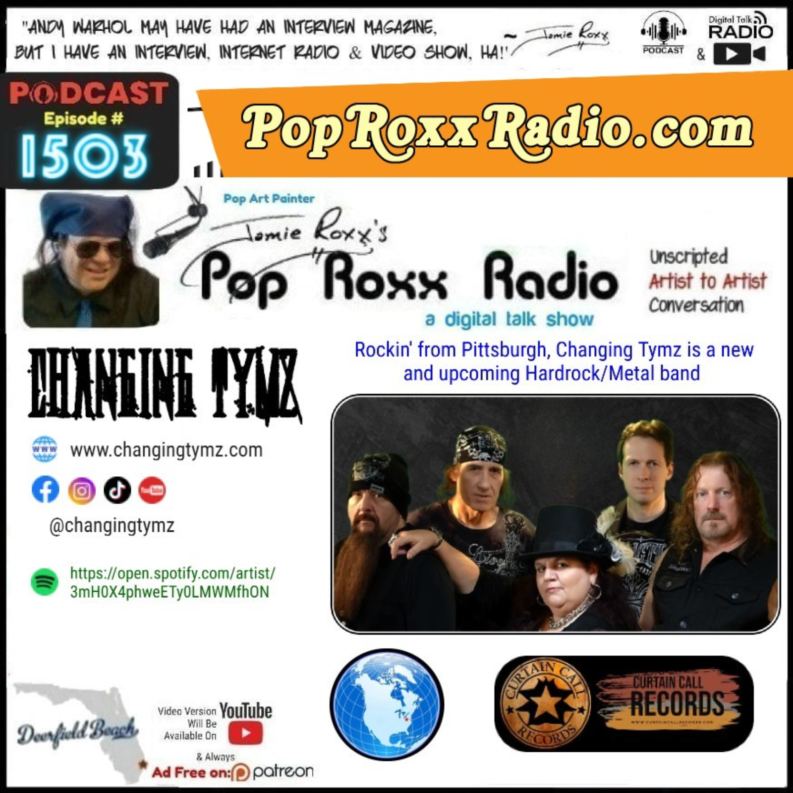 Jamie Roxx\'s Pop Roxx Radio Talk Show