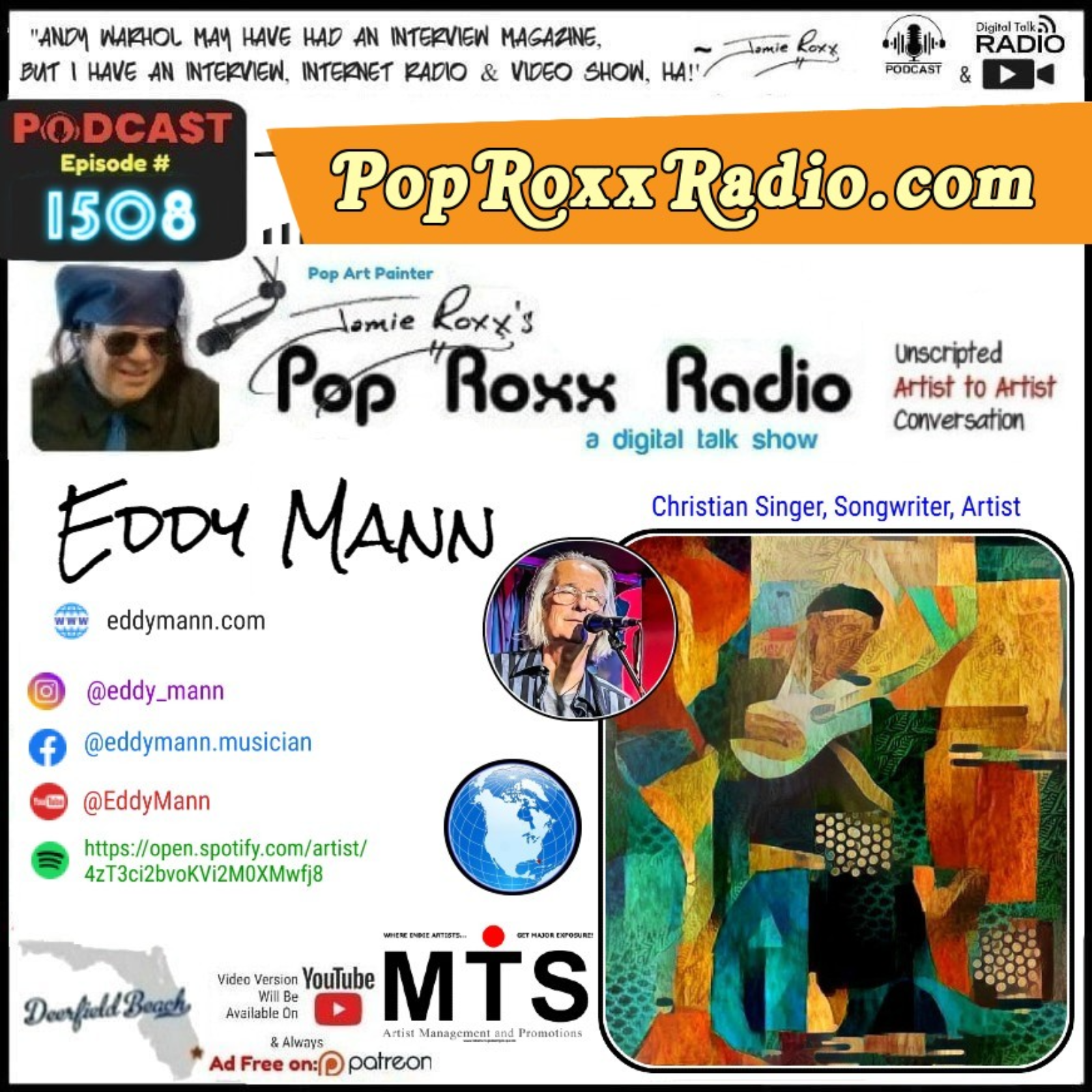 Jamie Roxx\'s Pop Roxx Radio Talk Show
