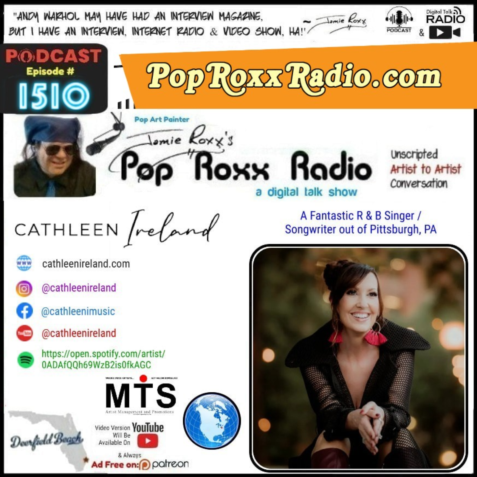 Jamie Roxx\'s Pop Roxx Radio Talk Show