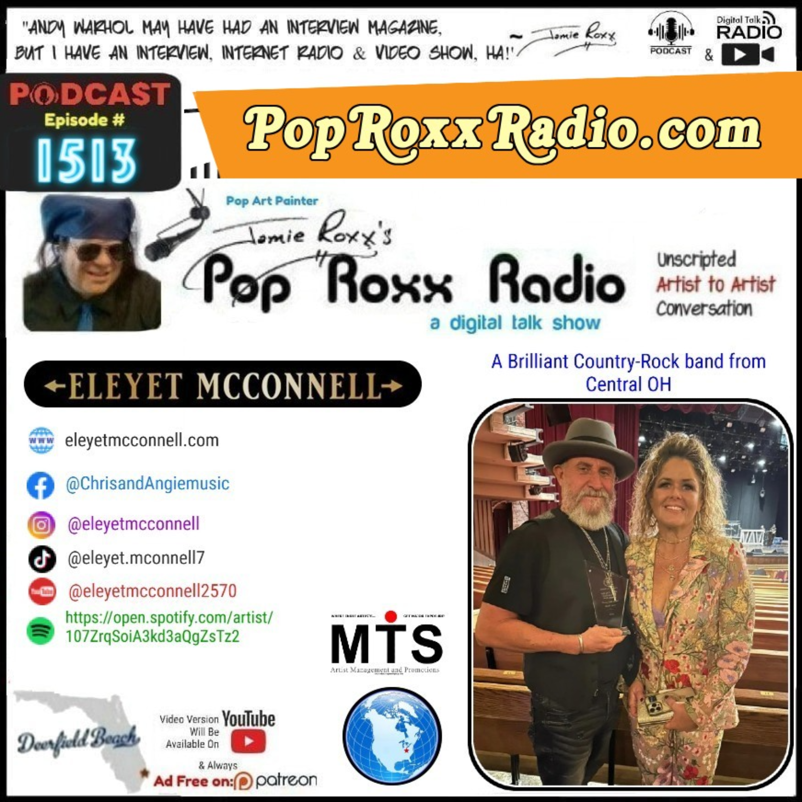 Jamie Roxx\'s Pop Roxx Radio Talk Show