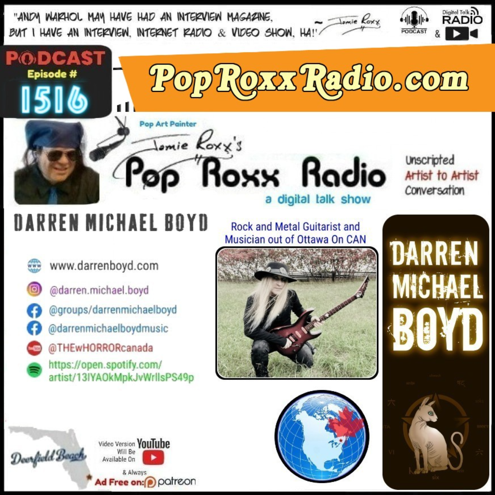 Jamie Roxx\'s Pop Roxx Radio Talk Show
