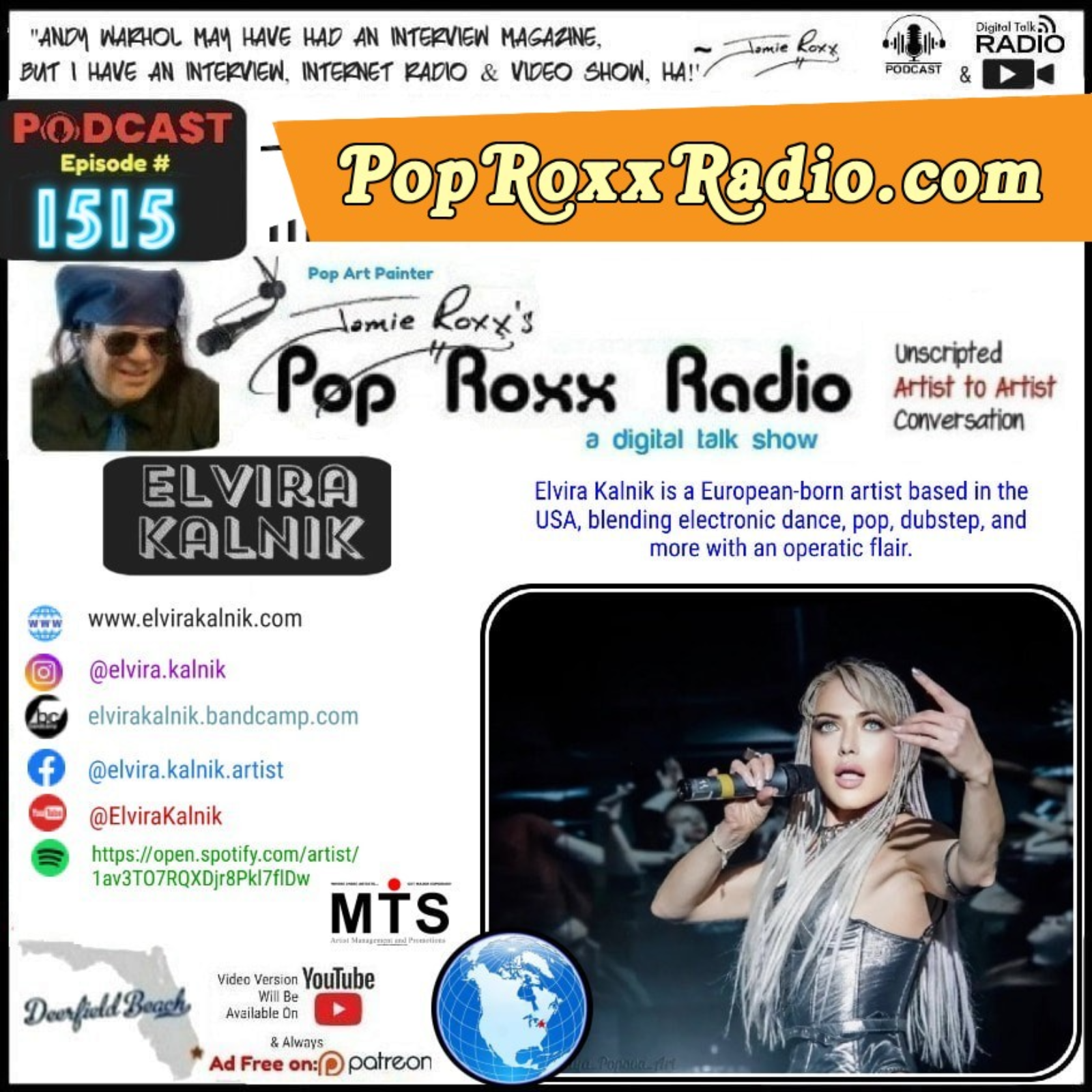 Jamie Roxx\'s Pop Roxx Radio Talk Show