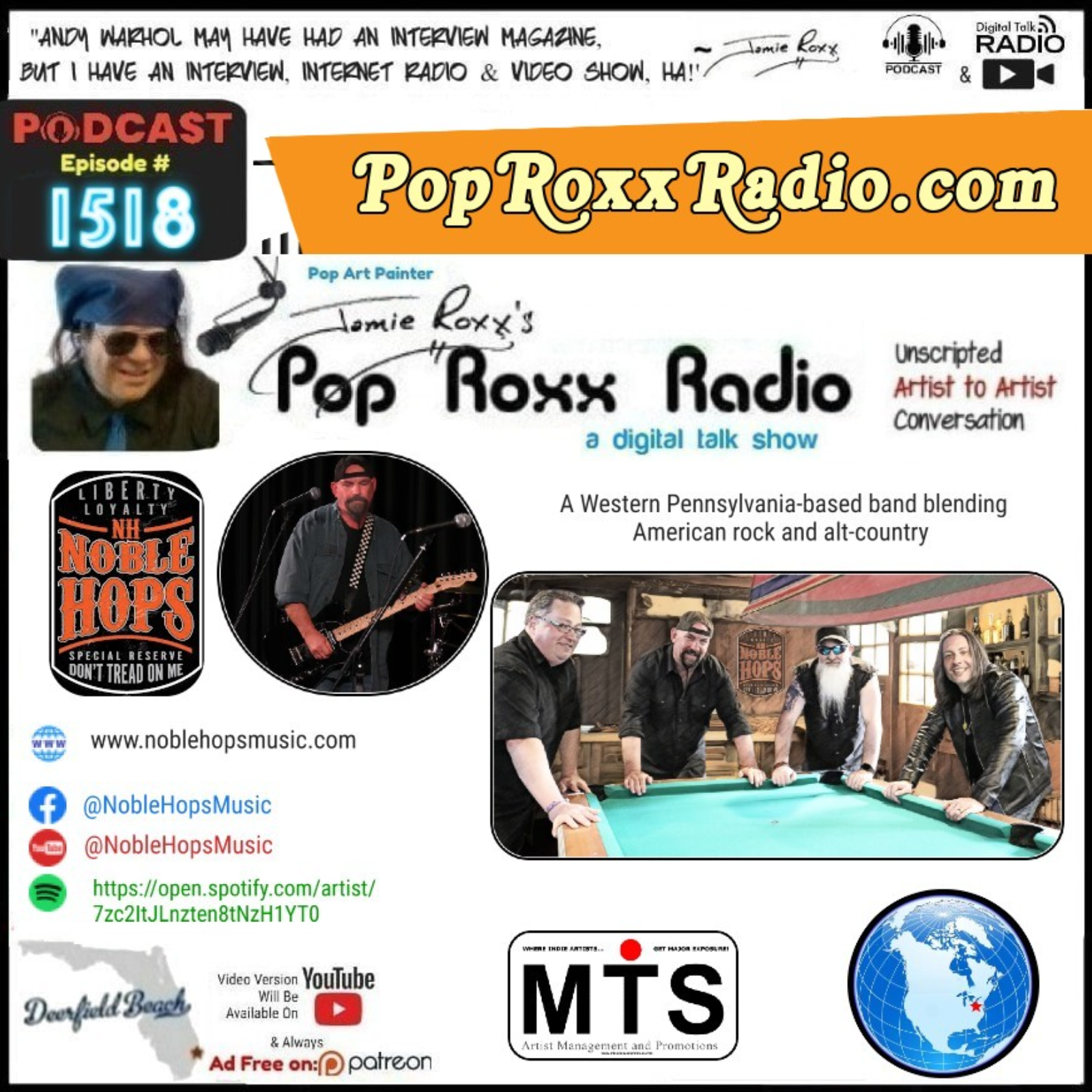 Jamie Roxx\'s Pop Roxx Radio Talk Show