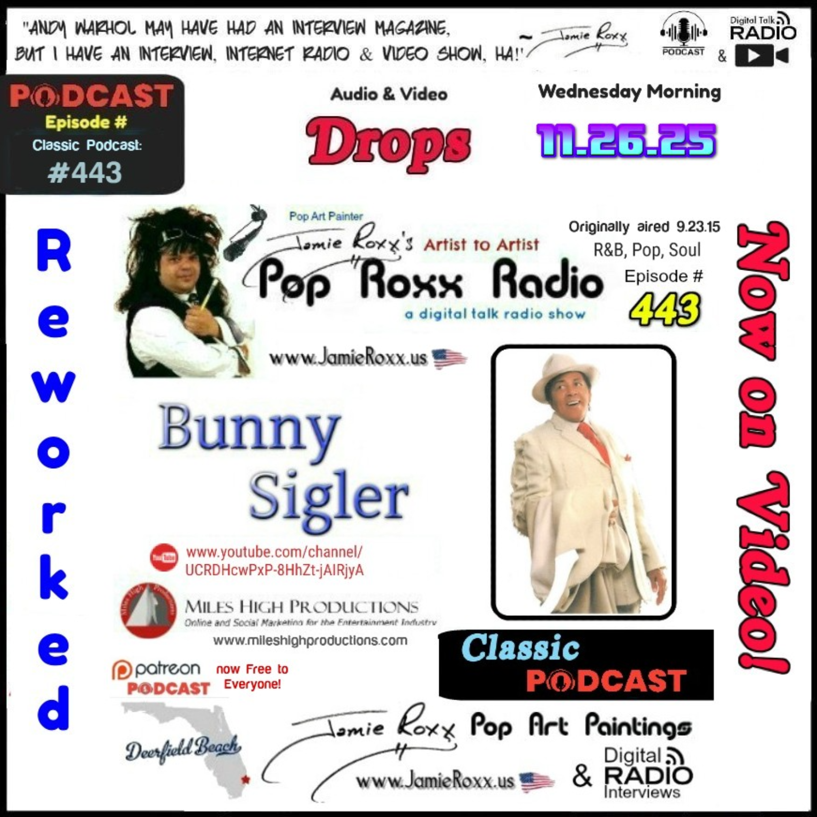 Jamie Roxx\'s Pop Roxx Radio Talk Show