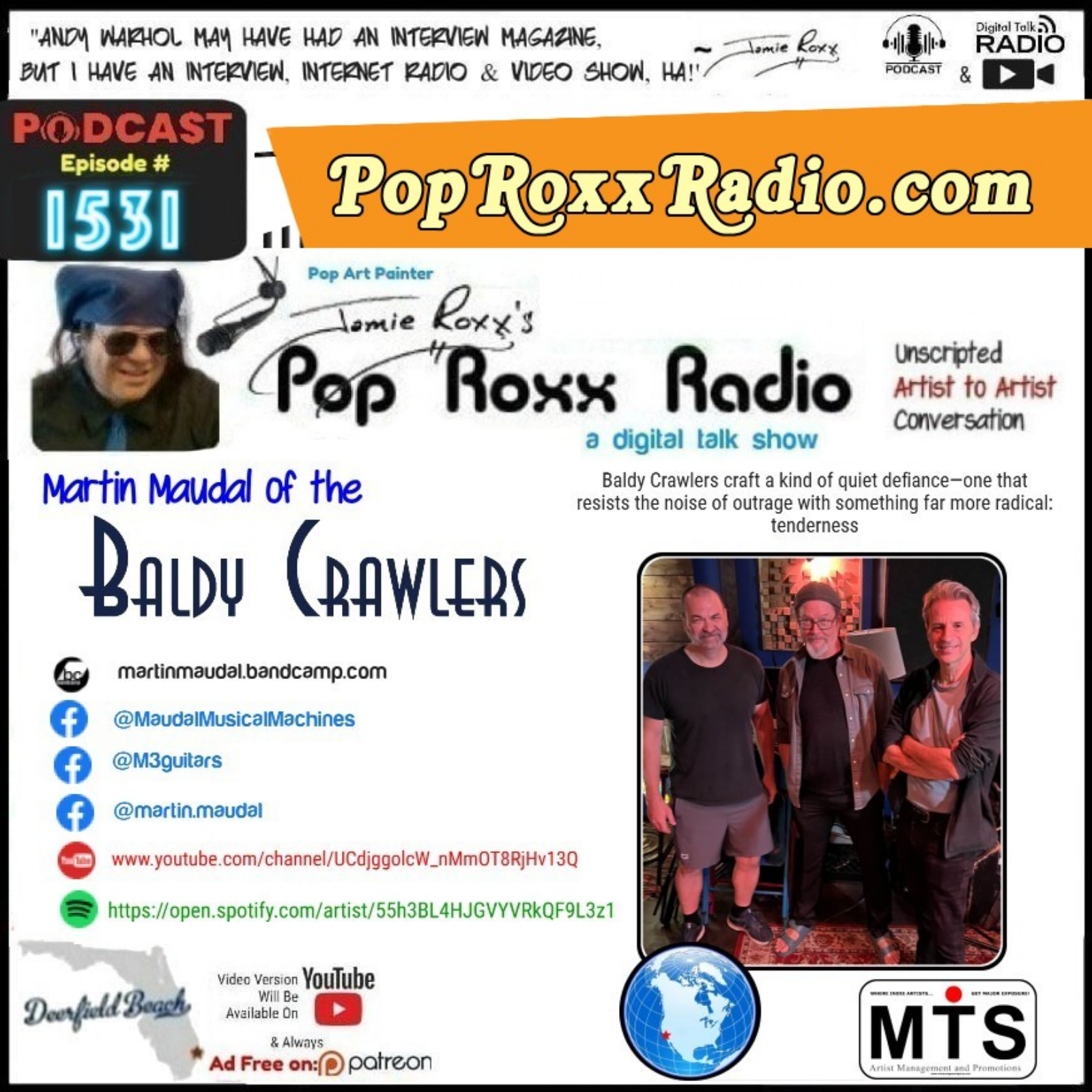 Jamie Roxx\'s Pop Roxx Radio Talk Show