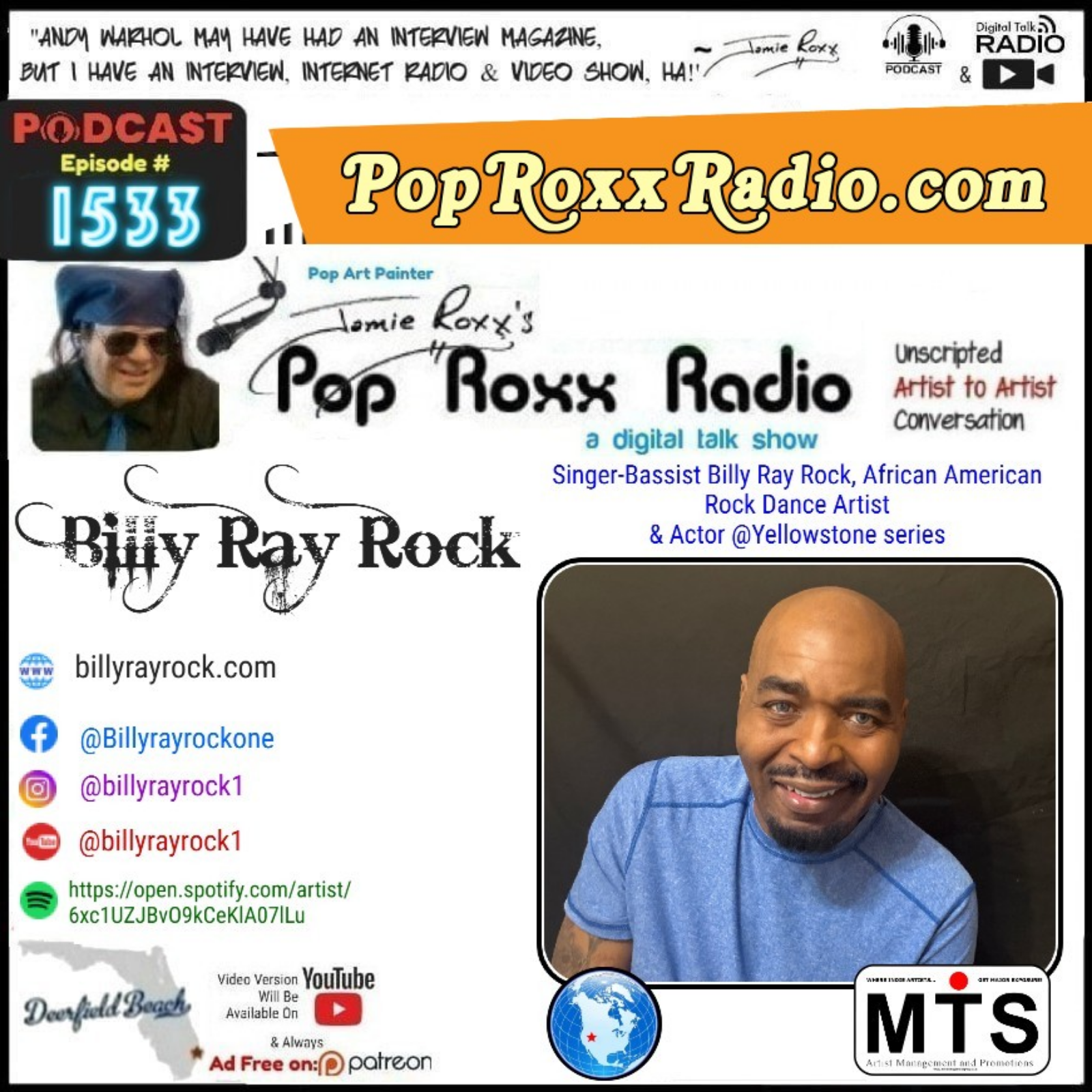 Jamie Roxx\'s Pop Roxx Radio Talk Show