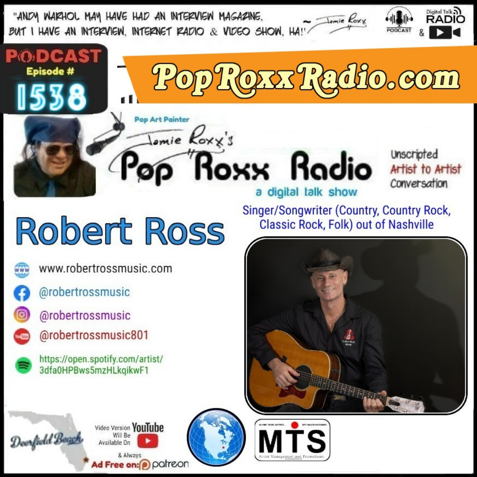 Jamie Roxx\'s Pop Roxx Radio Talk Show