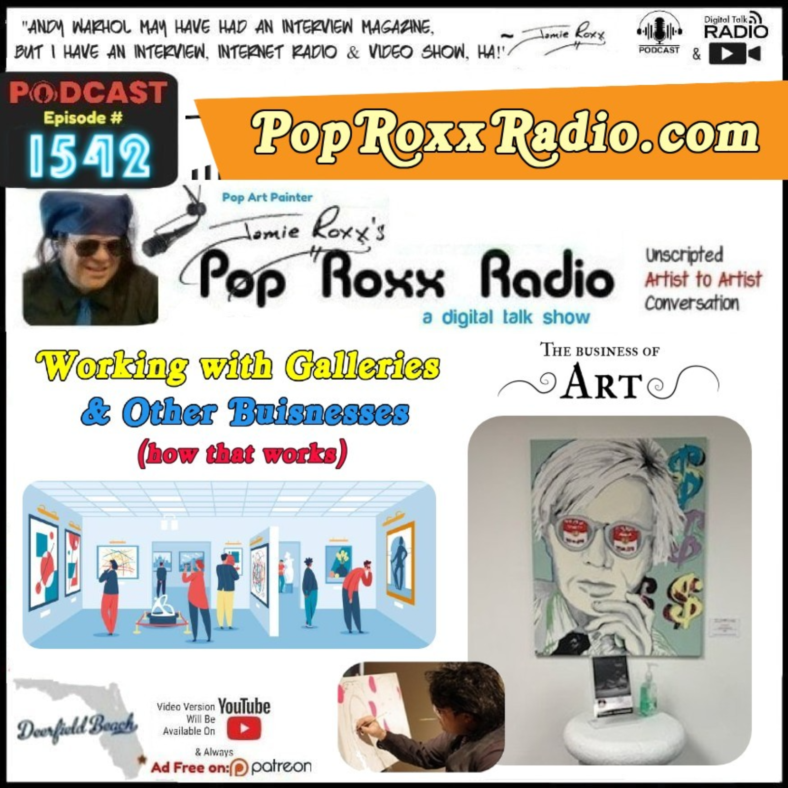 Jamie Roxx\'s Pop Roxx Radio Talk Show