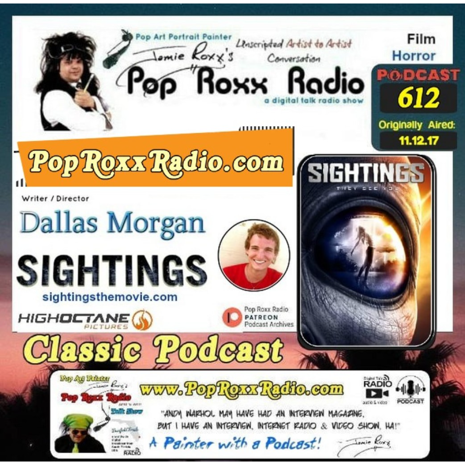 Dallas Morgan, Filmmaker (Sightings 2017, Sci-Fi/Thriller) | Classic Podcast episode artwork