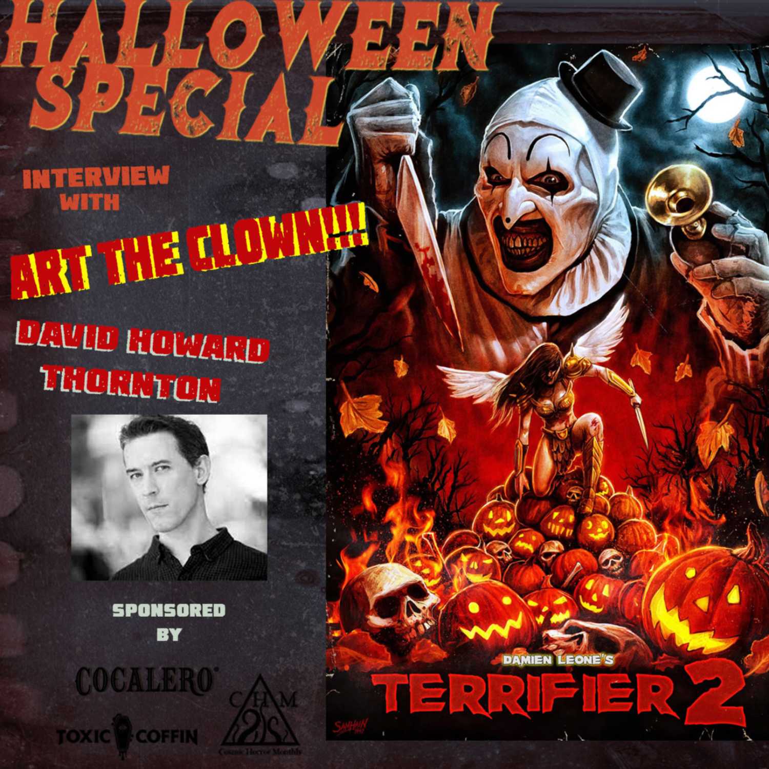 Terrifier! Interview with Art the Clown - actor David Howard Thornton Image