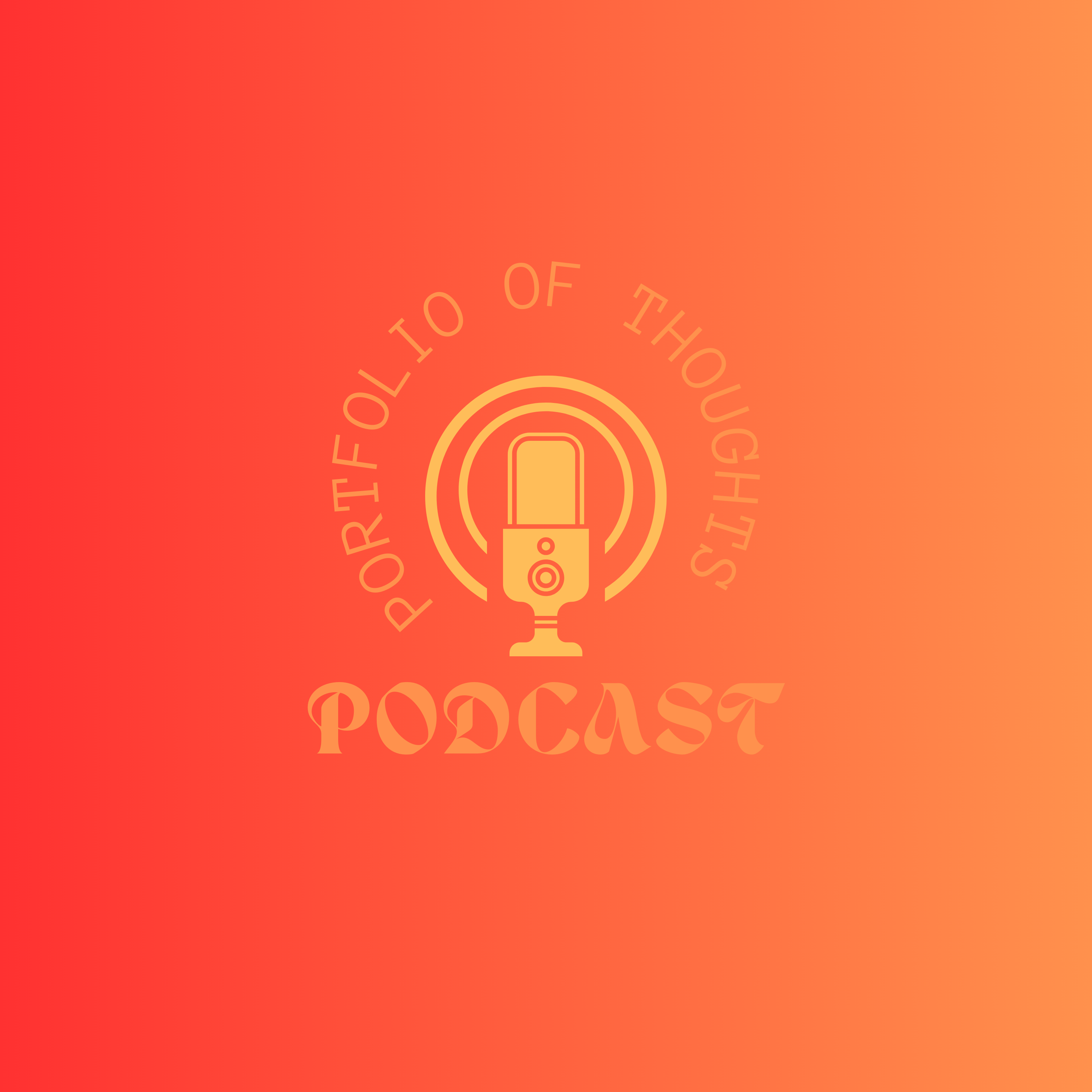 Portfolio of Thoughts podcast artwork